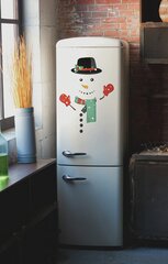 магнит на холодильник снеговик 20 эл. 33,5x18,5x0,16 см цена и информация | Рождественские украшения | kaup24.ee