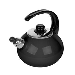 черный эмалированный чайник 2,5 л цена и информация | Чайники, термопоты | kaup24.ee