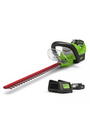 Greenworks akutrimmer G24HT57K2 hind ja info | Heki- ja võsalõikurid | kaup24.ee