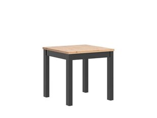 Обеденный стол BRW Maren, коричневый/черный цена и информация | Кухонные и обеденные столы | kaup24.ee