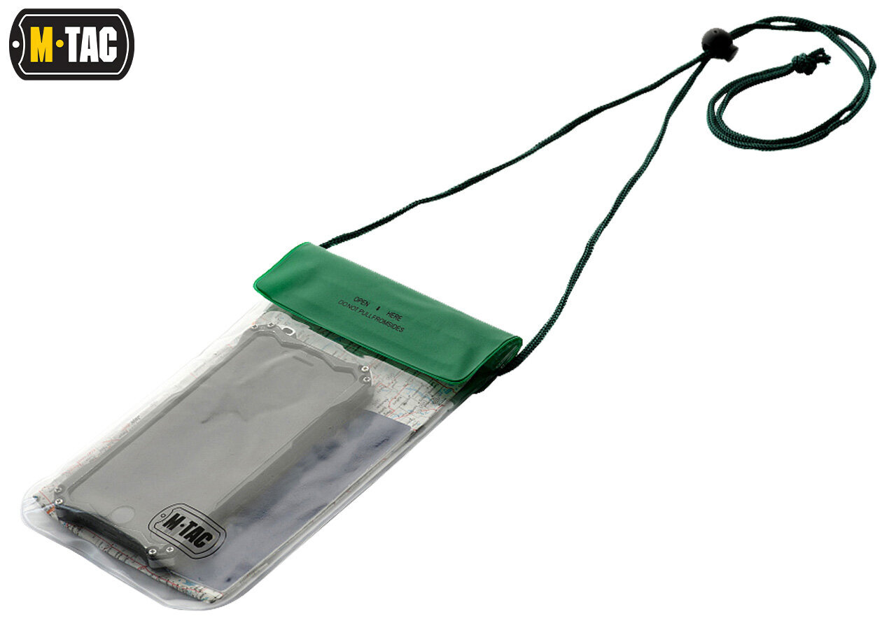 Veekindel dokumendikott 19x12cm M-Tac, läbipaistev hind ja info | Veekindlad kotid, ümbrised, vihmakeebid | kaup24.ee