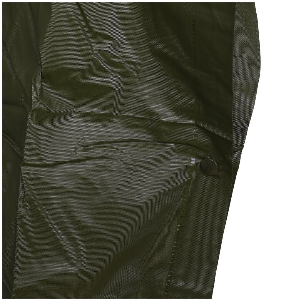 Vihmamantel poncho 5in1 PVC Mil-Tec 203x127 roheline hind ja info | Veekindlad kotid, ümbrised, vihmakeebid | kaup24.ee