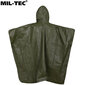 Vihmamantel poncho 5in1 PVC Mil-Tec 203x127 roheline hind ja info | Veekindlad kotid, ümbrised, vihmakeebid | kaup24.ee