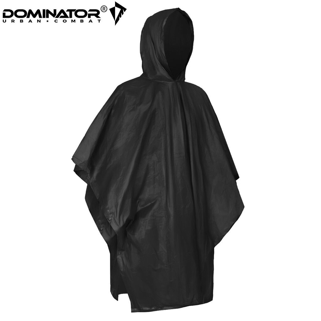 Vihmamantel Vinyl Dominator Urban Combat must hind ja info | Veekindlad kotid, ümbrised, vihmakeebid | kaup24.ee