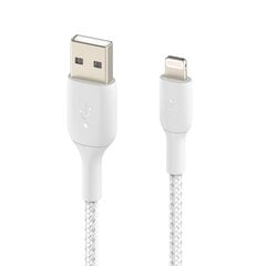 Belkin Boost Charge Braided LICBEL51874 hind ja info | Mobiiltelefonide kaablid | kaup24.ee