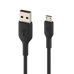 USB кабель Belkin Boost Charge USB-A to MicroUSB 1m черный цена и информация | Кабели для телефонов | kaup24.ee