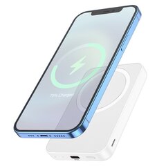 Внешний аккумулятор Power Bank Hoco J109 PD20W Magnetic 5000mAh белый цена и информация | Зарядные устройства Power bank | kaup24.ee