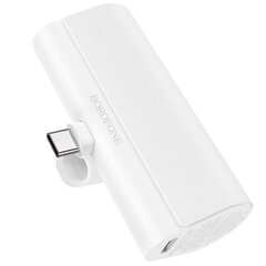 Внешний аккумулятор POWER BANK Borofone BJ35 USB-C 5000mAh белый цена и информация | Зарядные устройства Power bank | kaup24.ee