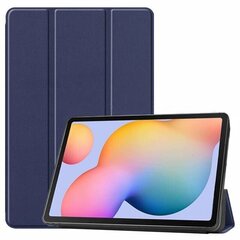 Чехол "Smart Leather" Samsung Tab S9 FE Plus тёмно-синий цена и информация | Чехлы для планшетов и электронных книг | kaup24.ee