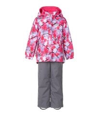Детский комплект Lenneг Hedvig, серый/фуксия цена и информация | Зимняя одежда для детей | kaup24.ee
