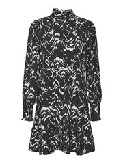Vero Moda naiste kleit 10300490*01, must/valge цена и информация | Платья | kaup24.ee