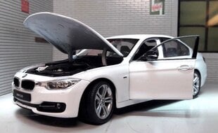 BMW 335i, valge, 1:24, Welly hind ja info | Mudelautode kollektsioneerimine | kaup24.ee