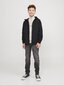 Jack & Jones laste softshell-jope 12253503*01, must цена и информация | Poiste joped | kaup24.ee