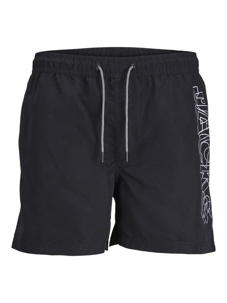 Jack & Jones meeste ujumispüksid 12253118*02, must hind ja info | Ujumispüksid, shortsid | kaup24.ee