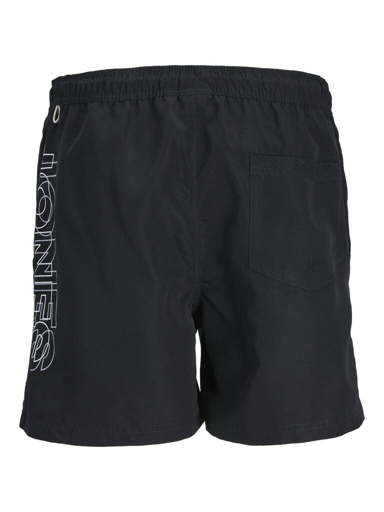 Jack & Jones meeste ujumispüksid 12253118*02, must hind ja info | Ujumispüksid, shortsid | kaup24.ee