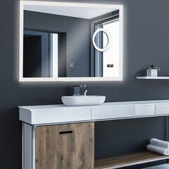 Зеркало в ванную комнату, прозрачное цена и информация | Зеркала | kaup24.ee