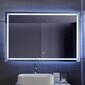 Vannitoa peegel, LED, puutetundlik 120x80cm hind ja info | Vannitoa peeglid | kaup24.ee