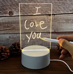 Märkmetahvel Creative LED Night Light USB цена и информация | Детские светильники | kaup24.ee