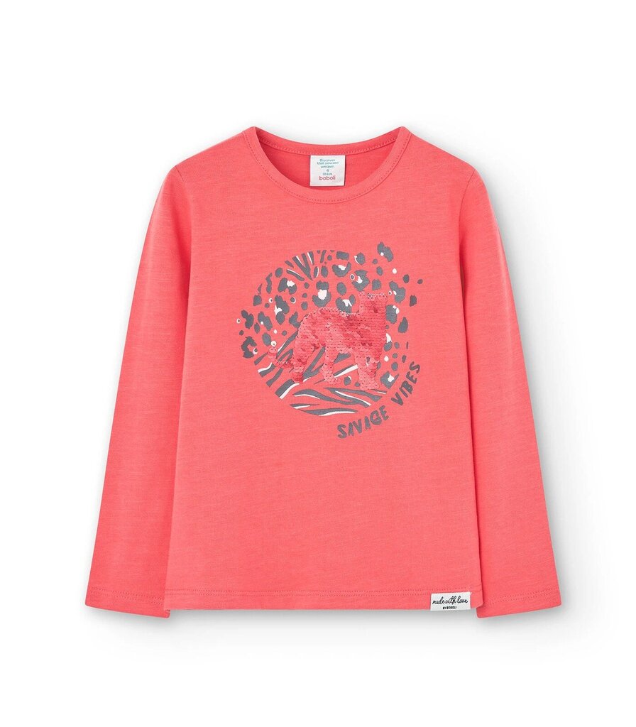 Boboli laste särk 417002*3822, korall hind ja info | Tüdrukute kampsunid, vestid ja jakid | kaup24.ee