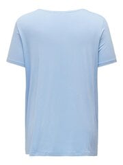 Only Carmakoma женская футболка 15313383*01, голубой 5715508971060 цена и информация | Футболка женская | kaup24.ee
