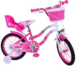 Laste jalgratas 16" Volare Lovely, roosa/valge hind ja info | Jalgrattad | kaup24.ee