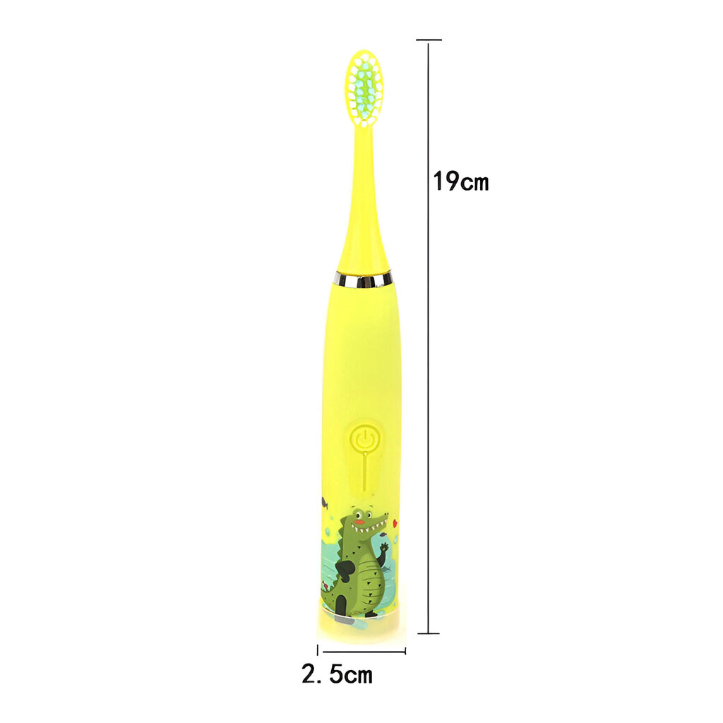 LIVMAN ALYS-01 ultrahelilaine elektriline hambahari lastele koos 2 lisaharjapeaga hind ja info | Elektrilised hambaharjad | kaup24.ee