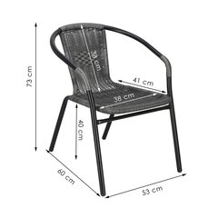 Садовый стул Springos GF1022 цена и информация | Садовые стулья, кресла, пуфы | kaup24.ee