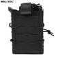 Ühe ajakirja tasku single magazine pouch 1MAG Mil-Tec Mil-Tec AR15 M4 AK Beryl Carrier must цена и информация | Jahindustarbed | kaup24.ee