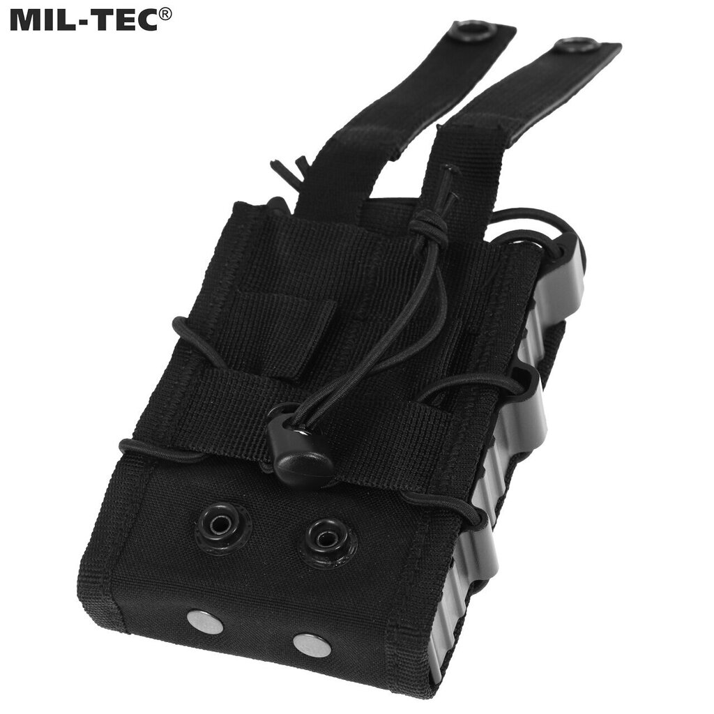 Ühe ajakirja tasku single magazine pouch 1MAG Mil-Tec Mil-Tec AR15 M4 AK Beryl Carrier must цена и информация | Jahindustarbed | kaup24.ee