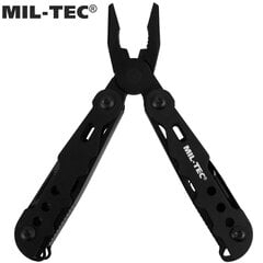 Многофункциональный инструмент Multitool 10в1 Cobra Mini Mil-Tec + кобура, черный цена и информация | Туристические ножи, многофункциональные приборы | kaup24.ee