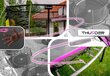Batuut Thunder Inside Ultra 8FT, 255cm, roosa hind ja info | Batuudid ja batuudi varuosad | kaup24.ee