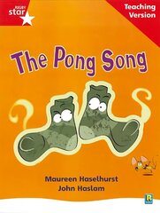 Rigby Star Phonic Guided Reading Red Level: The Pong Song Teaching Version hind ja info | Noortekirjandus | kaup24.ee