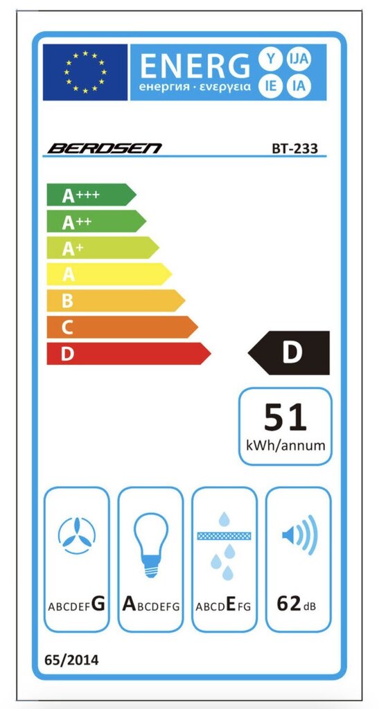 Berdsen BT-233 hind ja info | Õhupuhastid | kaup24.ee