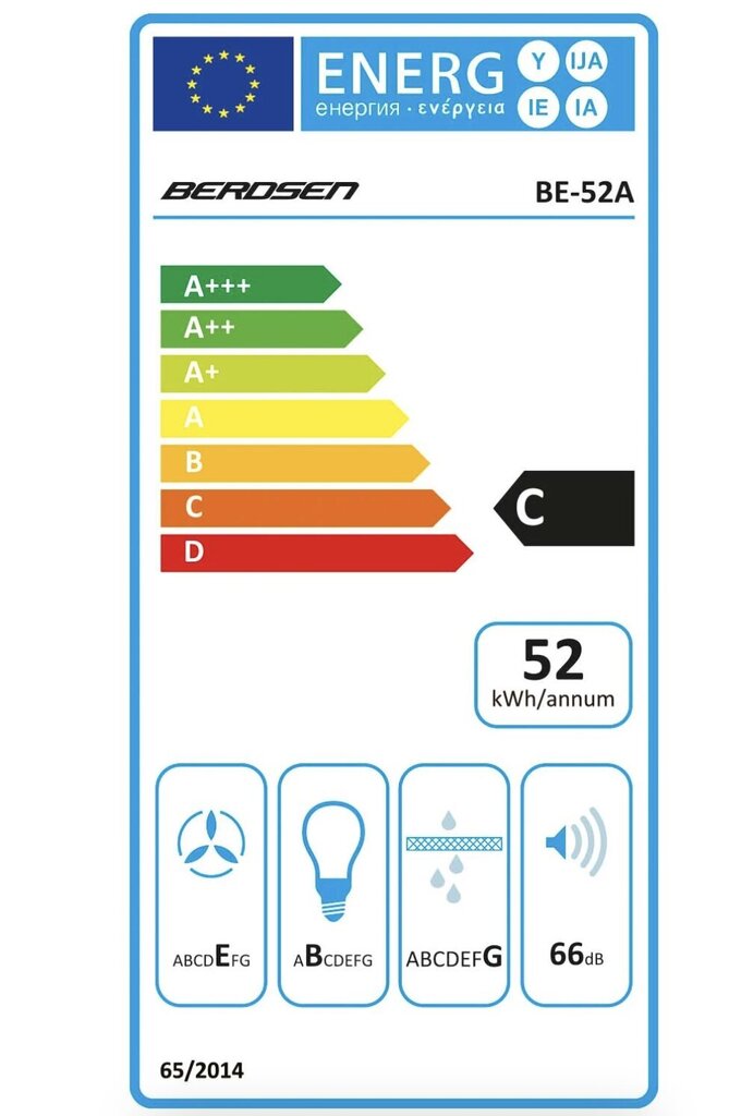 Berdsen BE-52A цена и информация | Õhupuhastid | kaup24.ee