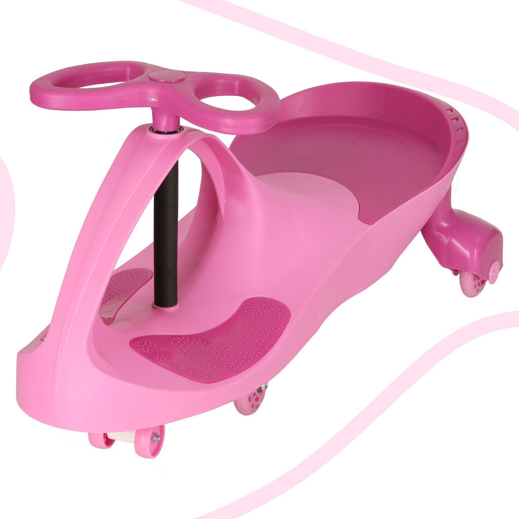 Tõukeratas Gravity Led ratastega Bigjigs, roosa hind ja info | Imikute mänguasjad | kaup24.ee
