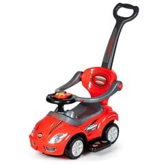 Tõukeauto Sun Baby 3in1, punane hind ja info | Imikute mänguasjad | kaup24.ee