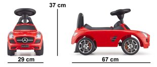Tõukeauto Mercedes SLS, punane цена и информация | Игрушки для малышей | kaup24.ee