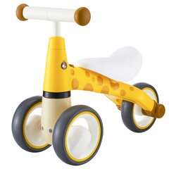 Tasakaaluratas Giraffe Eco Toys, kollane цена и информация | Балансировочные велосипеды | kaup24.ee