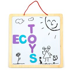 Magnettahvel tähtedega 3in1 Ecotoys цена и информация | Развивающие игрушки | kaup24.ee