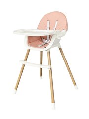 Детский стульчик, 2 в 1, Ecotoys, розовый цена и информация | Стульчики для кормления | kaup24.ee
