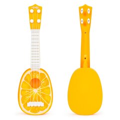 Ukulele kitarr lastele Ecotoys Orange цена и информация | Развивающие игрушки | kaup24.ee