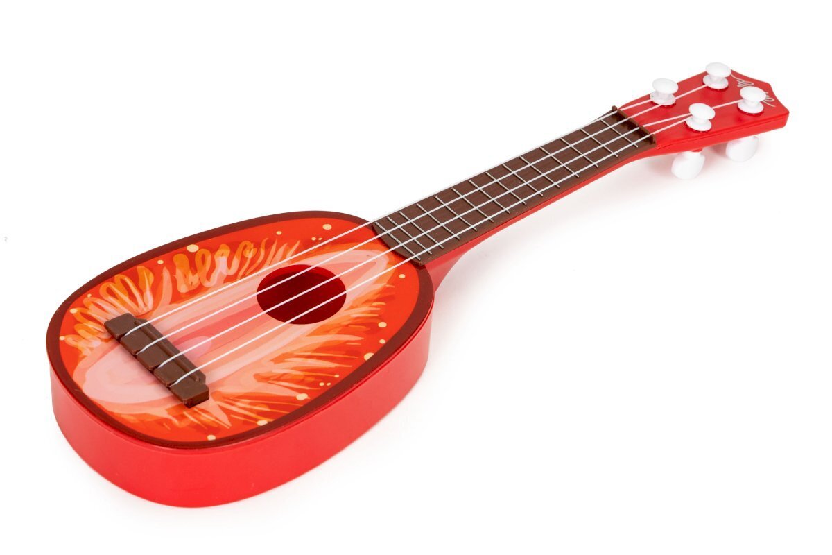 Ukulele kitarr lastele Ecotoys Strawberry цена и информация | Arendavad mänguasjad | kaup24.ee