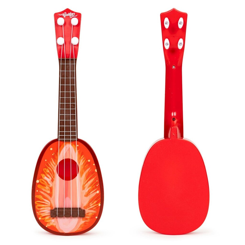 Ukulele kitarr lastele Ecotoys Strawberry цена и информация | Arendavad mänguasjad | kaup24.ee