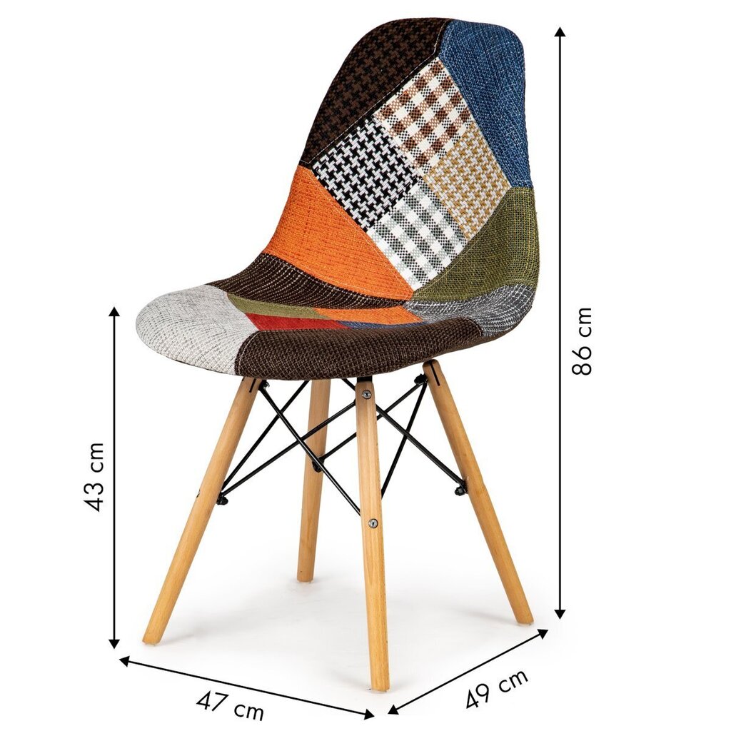 Toolide komplekt ModernHome, 4 tk hind ja info | Söögitoolid, baaritoolid | kaup24.ee