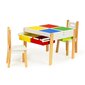 Laste puitmööbel, värviline цена и информация | Laste lauad ja toolid | kaup24.ee
