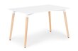 Ristkülikukujuline laud, 80 cm x 120 cm hind ja info | Köögi- ja söögilauad | kaup24.ee