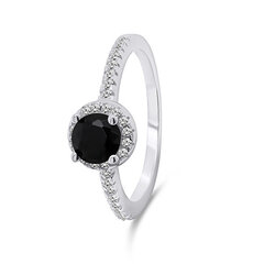 Brilio Silver Очаровательное серебряное кольцо с цирконами RI054WBC цена и информация | Кольцо | kaup24.ee