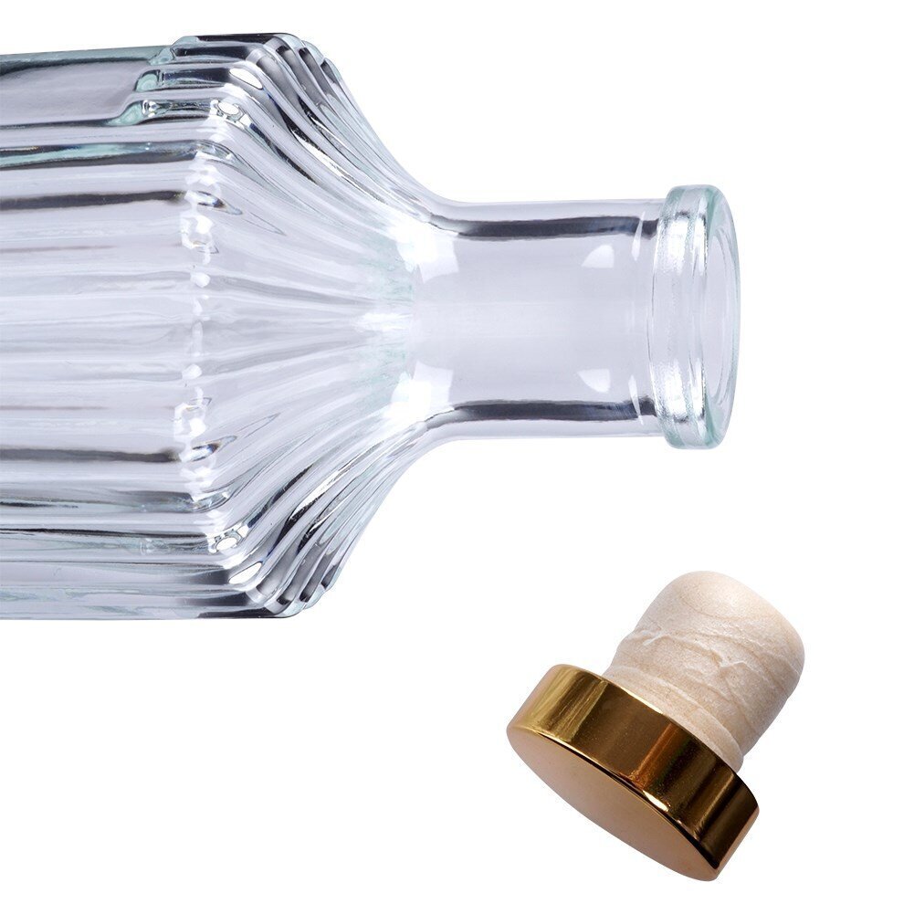 Pudel korgiga, klaasist, 250 ml цена и информация | Klaasid, tassid ja kannud | kaup24.ee
