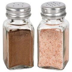 баночки для соли и перца, 2 штуки цена и информация | Емкости для специй, измельчители | kaup24.ee