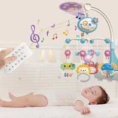 Каруселька для детской кроватки с пультом цена и информация | Игрушки для малышей | kaup24.ee